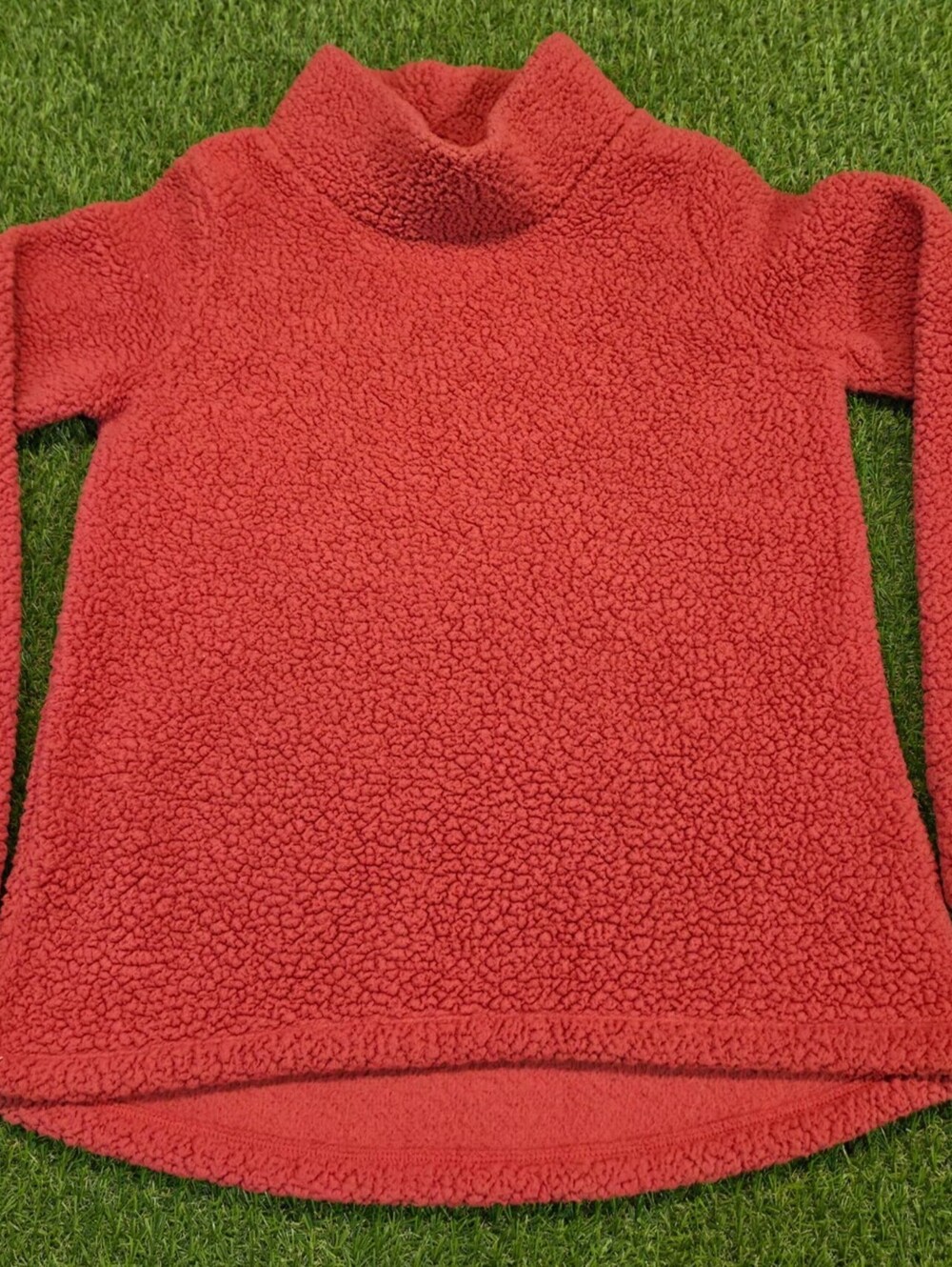 Old Navy Active Girls' XXL (16) Red Sherpa Fleece Pullover